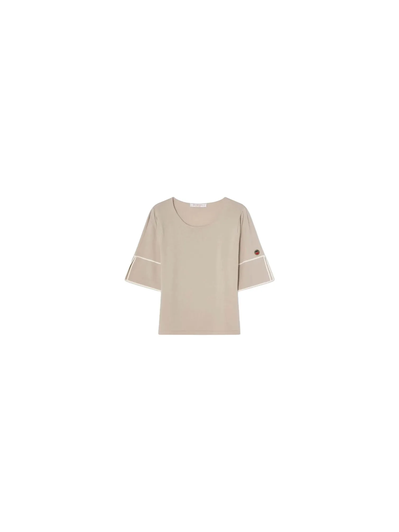 BUSNEL TOP MALIA SAND/ECRU