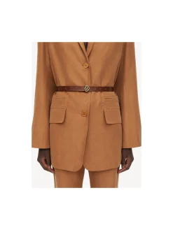 BY MALENE BIRGER BELT OUMA DARK BROWN