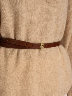 BY MALENE BIRGER BELT OUMA DARK BROWN