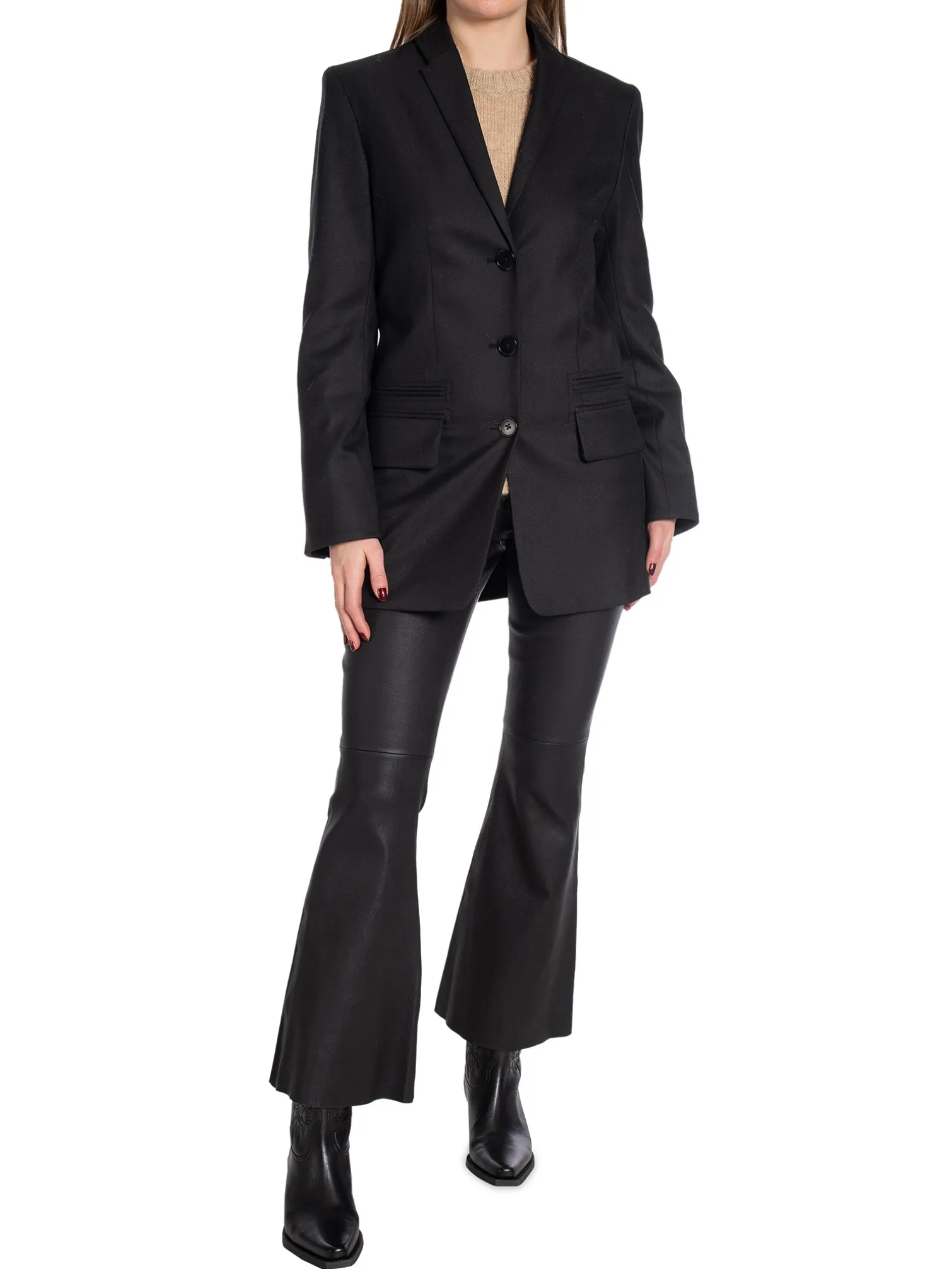 BY MALENE BIRGER BLAZER PORTER BLACK