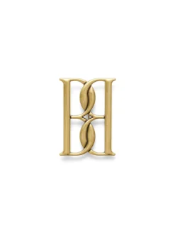 BY MALENE BIRGER BROCHE MONO 6 GOLD