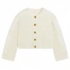 BY MALENE BIRGER CARDIGAN CIERROU SOFT WHITE