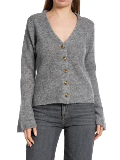 BY MALENE BIRGER CARDIGAN CIRANE GREY MELANGE