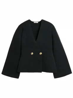 BY MALENE BIRGER CARDIGAN TINLEY BLACK