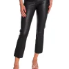 BY MALENE BIRGER LEATHER PANTS FLORENTINA BLACK