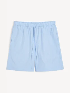 BY MALENE BIRGER SHORTS IFEION BLUE IRIS STRIPE SMALL