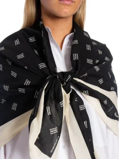 BY MALENE BIRGER SJAL MONNIS BLACK