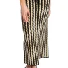 BY MALENE BIRGER SKIRT RAZE CROCHET BLACK & WHITE