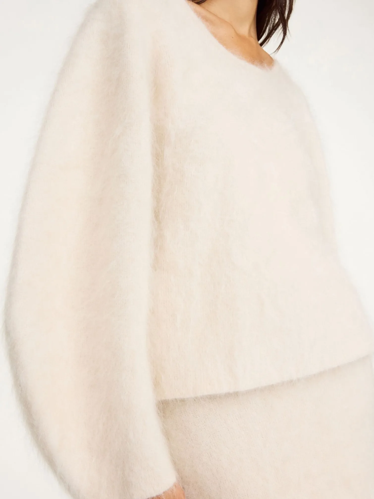 BY MALENE BIRGER SWEATER MILEA OYSTER GRAY