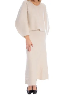 BY MALENE BIRGER SWEATER MILEA OYSTER GRAY