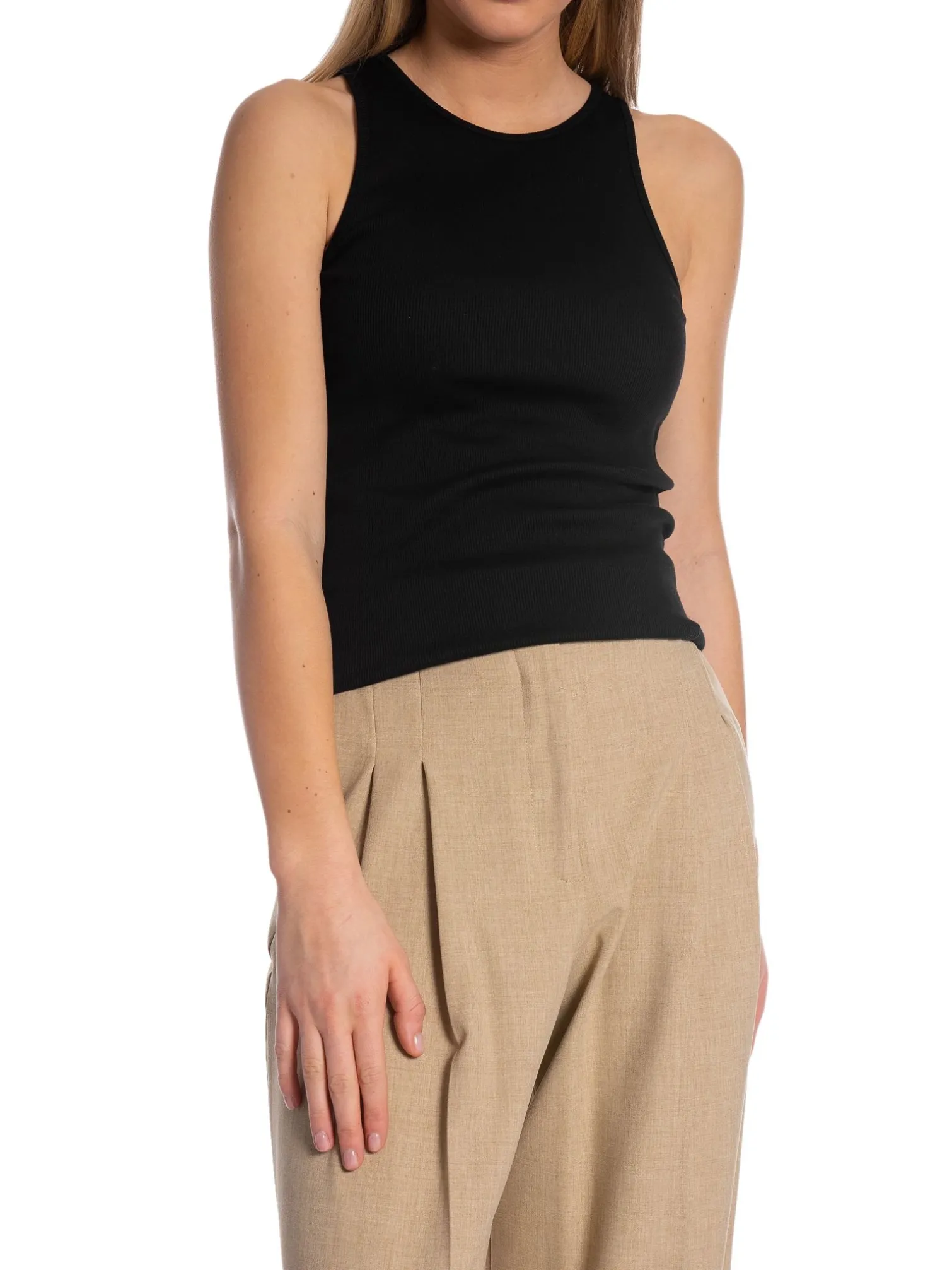 BY MALENE BIRGER TANK TOP AMANI BLACK
