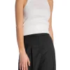 BY MALENE BIRGER TANK TOP AMANI SOFT WHITE