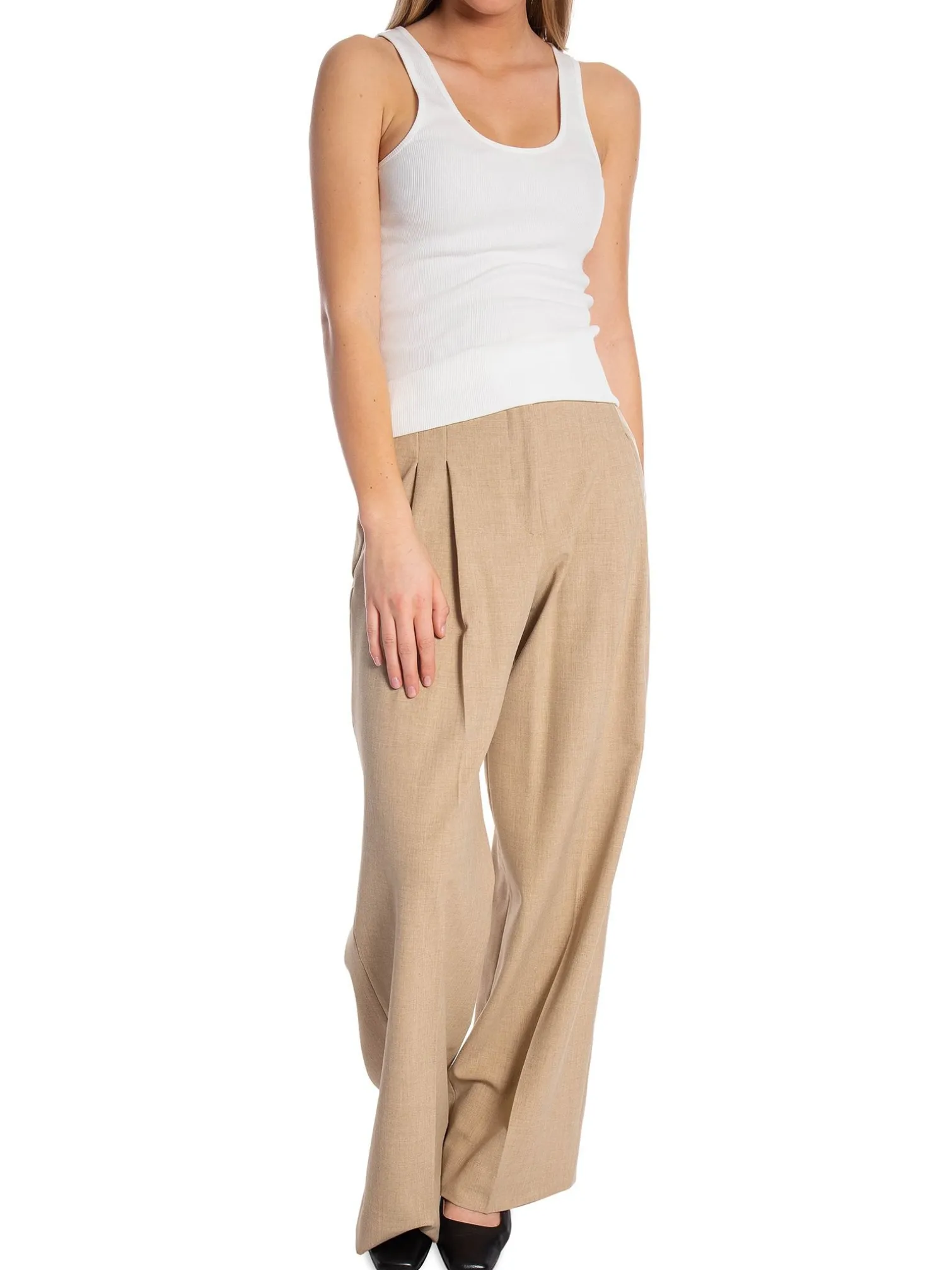 BY MALENE BIRGER TOP ANISA SOFT WHITE