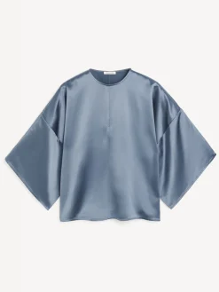 BY MALENE BIRGER TOP CICIE GRISAILLE