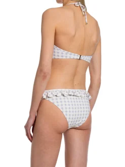 BY MALINA BIKINI TOP CORALINE FRENCH DITSY BLUE