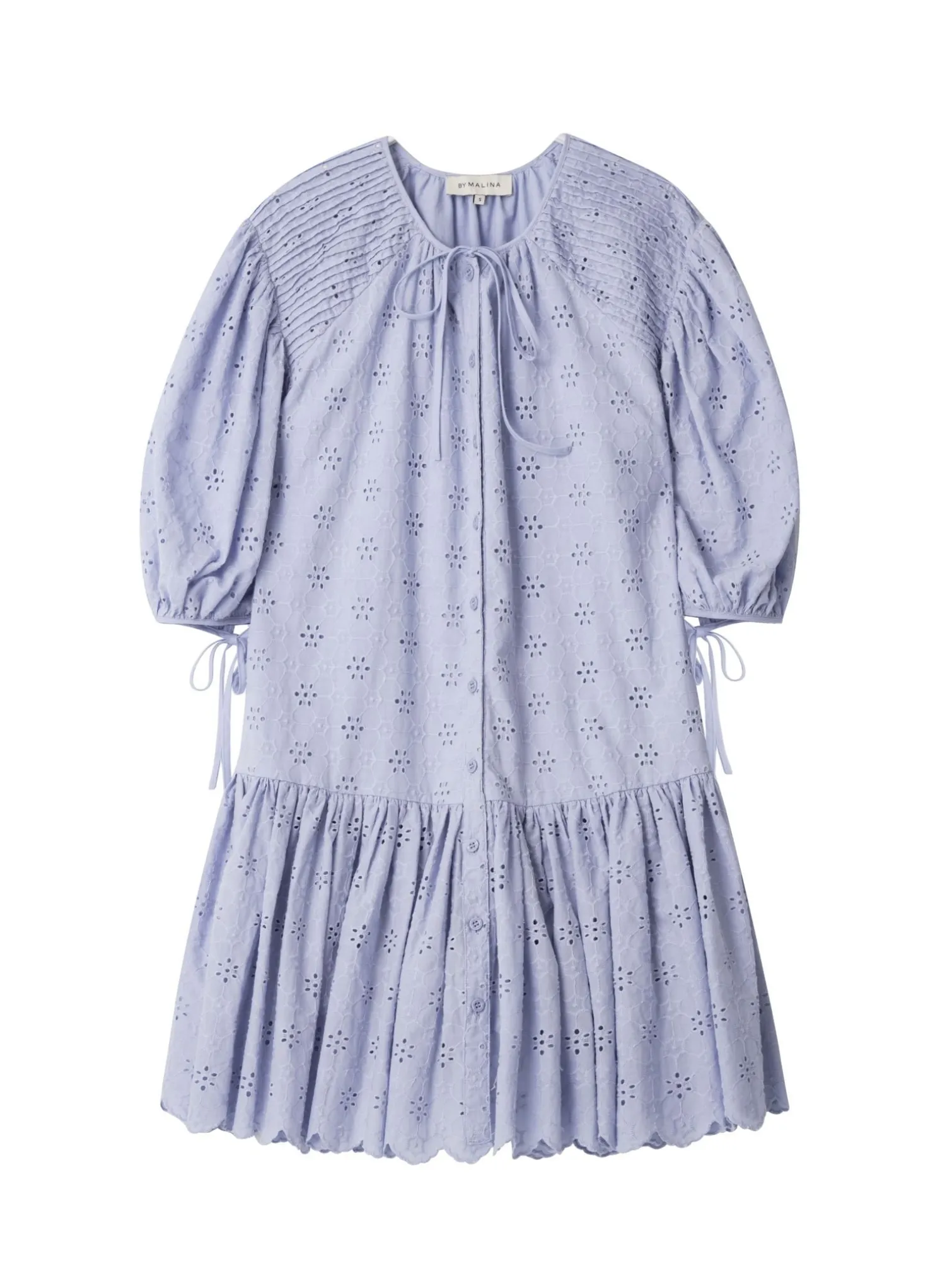 BY MALINA DRESS ALLEGRA AZURE