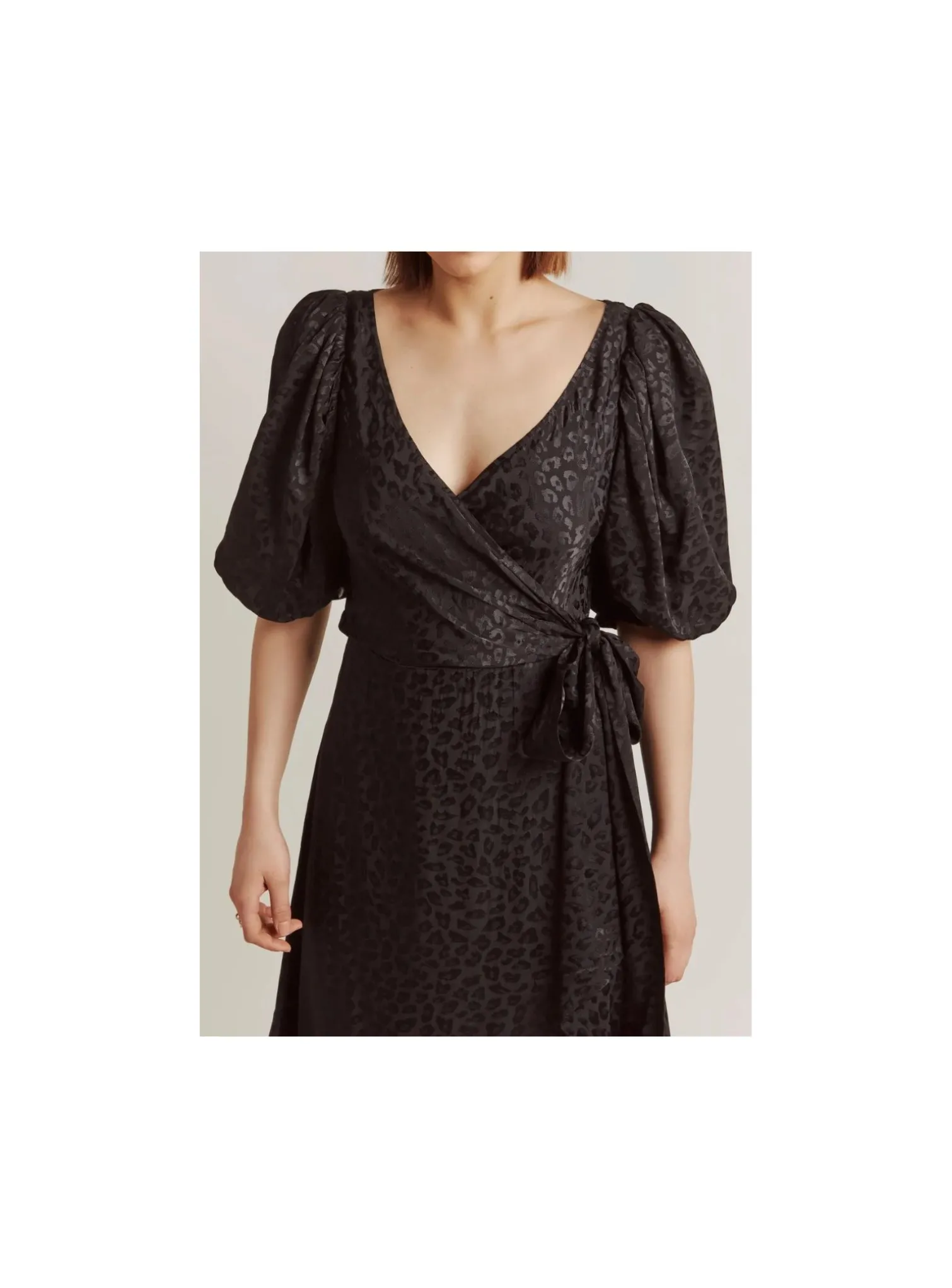 BY MALINA DRESS ZELMIRA BLACK