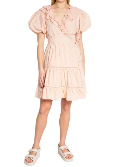 BY MALINA DRESS CLEMENCE DUSTY PINK