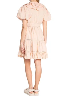 BY MALINA DRESS CLEMENCE DUSTY PINK