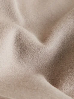 CALVIN KLEIN COAT DOUBLE FACED WOOL MAXI CINDER