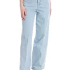 CALVIN KLEIN JEANS HR WIDE LIGHT ICE BLUE DENIM LIGHT