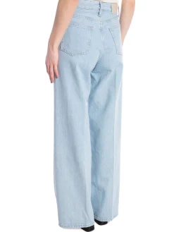 CALVIN KLEIN JEANS HR WIDE LIGHT ICE BLUE DENIM LIGHT