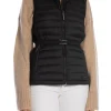 CALVIN KLEIN VEST PADDED WAIST SMOCK BLACK