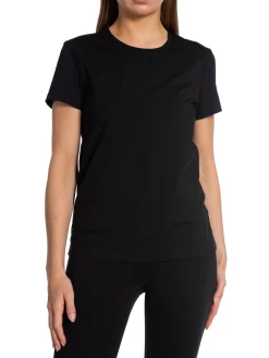 CASALL TEE ESSENTIAL MESH DETAIL BLACK