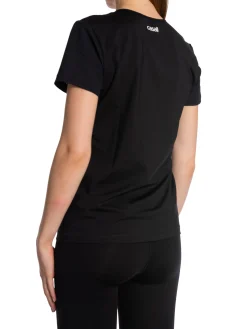 CASALL TEE ESSENTIAL MESH DETAIL BLACK