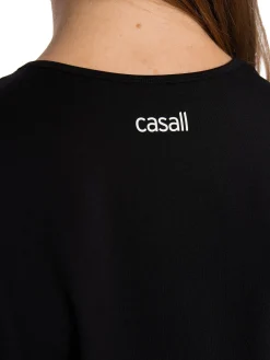 CASALL TEE ESSENTIAL MESH DETAIL BLACK