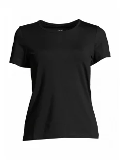 CASALL TEE ESSENTIAL MESH DETAIL BLACK