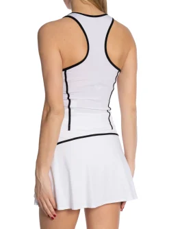 CASALL TOP TANK SQUARE NECK COURT WHITE