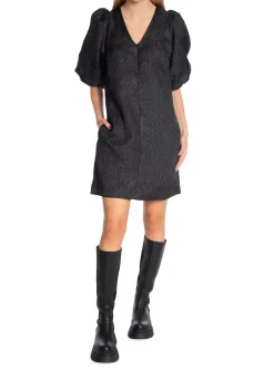 CO´COUTURE DRESS CAVA ZIP BLACK