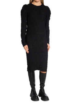 CO´COUTURE DRESS DALIA DRAPE BLACK