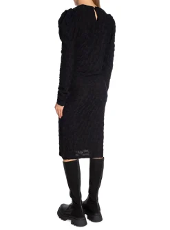 CO´COUTURE DRESS DALIA DRAPE BLACK