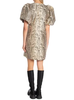 CO´COUTURE DRESS GINA JACQUARD BONE