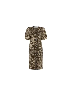 CO´COUTURE DRESS LEO PUFF KHAKI