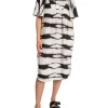 CO´COUTURE DRESS MELISSA VOLUME BONE