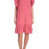 CO´COUTURE DRESS TORA FRILL BLUSH