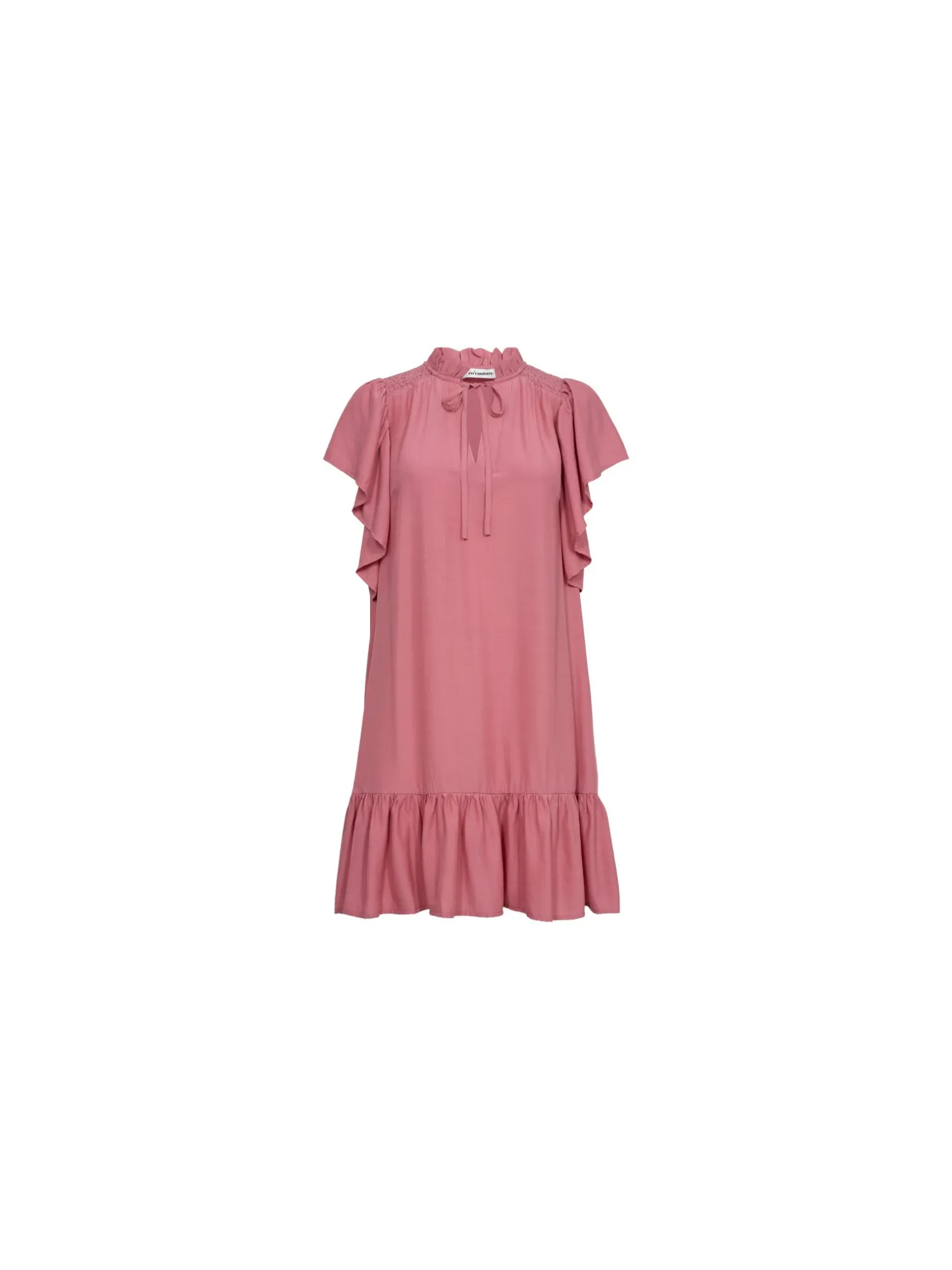 CO´COUTURE DRESS TORA FRILL BLUSH