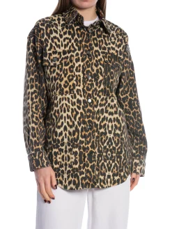 CO´COUTURE SHIRT LEO DENIM KHAKI