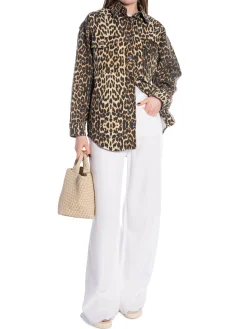 CO´COUTURE SHIRT LEO DENIM KHAKI