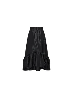 CO'COUTURE SKIRT BARRY FRILL BLACK