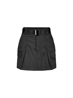 CO´COUTURE SKIRT MARSHALL CROP BALCK