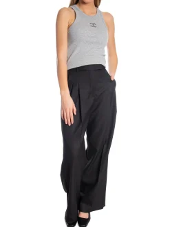 CO´COUTURE TANK TOP SAHARA EMBROIDERY LIGHT GREY