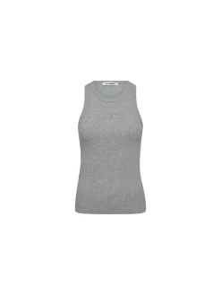 CO´COUTURE TANK TOP SAHARA EMBROIDERY LIGHT GREY