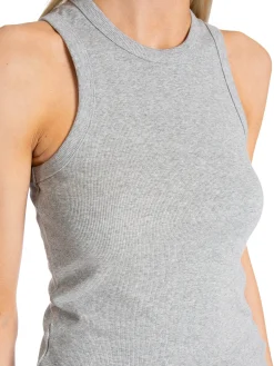 CO´COUTURE TOP SAHARA RIB GREY MELANGE