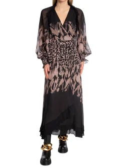 COPENHAGEN MUSE DRESS FRILL BLACK