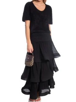 COPENHAGEN MUSE SKIRT KIRA BLACK