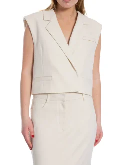 COPENHAGEN MUSE VEST TAILOR SHORT WAISTCOAT JET STREAM